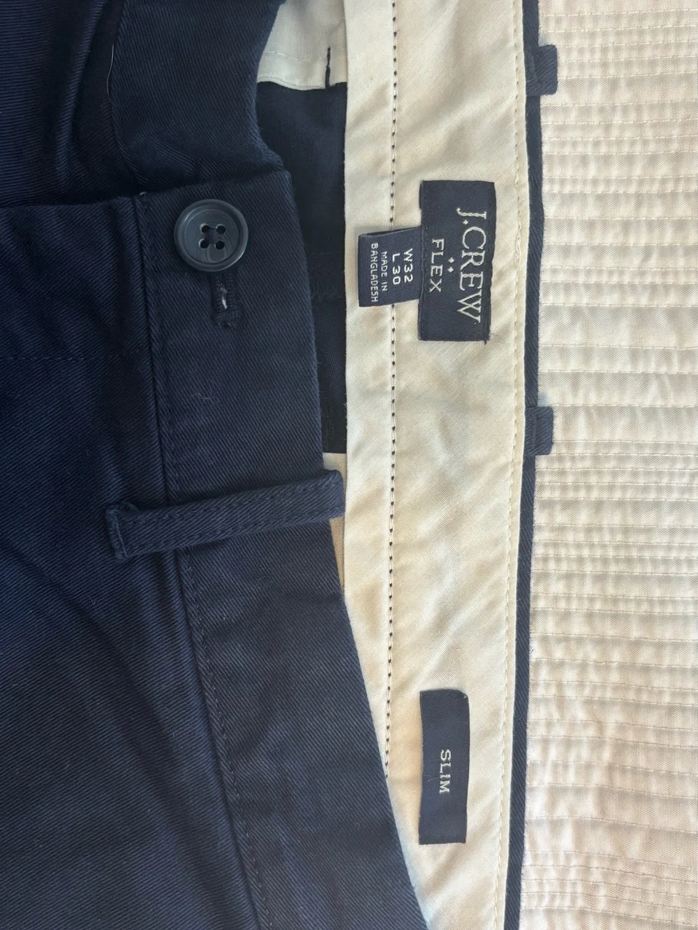 J. Crew Men’s Navy Pants